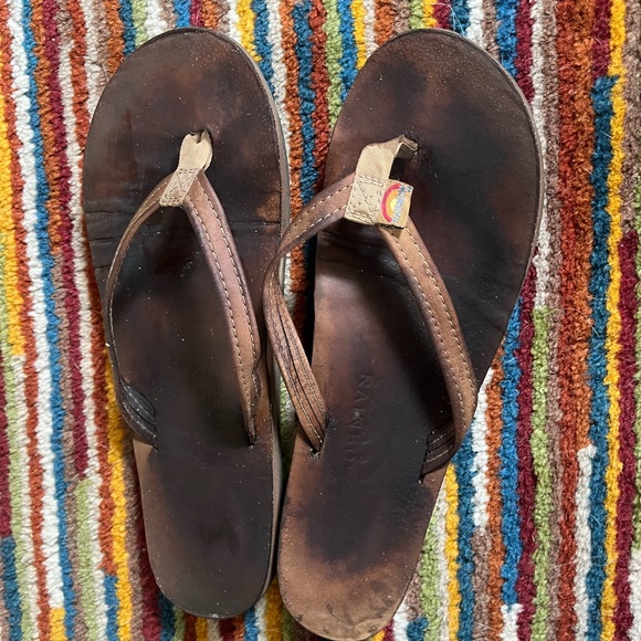 Rainbow flip flops - Picture 3 of 3